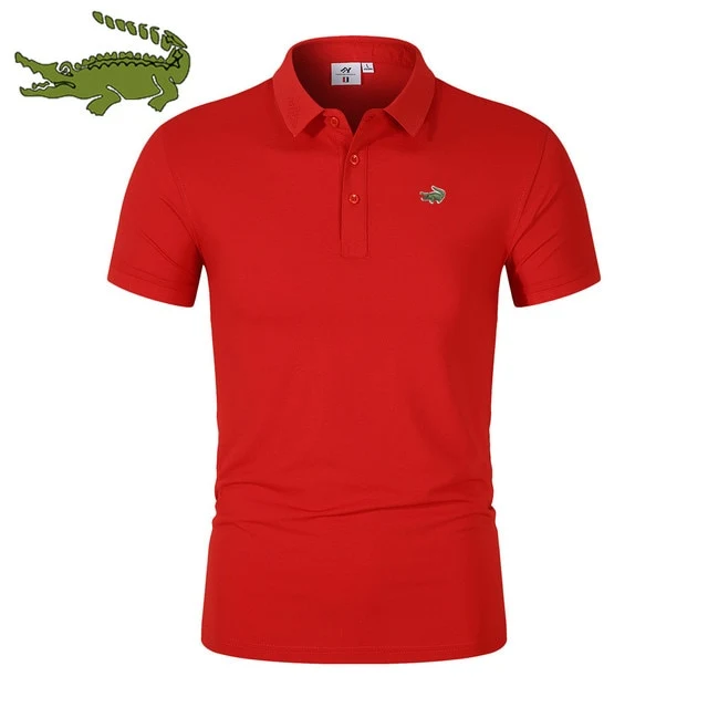 Männer Poloshirt Kontrast Kragen Polo Kurzarm Slim Fit Hemd Polohemd T-Shirt NEU