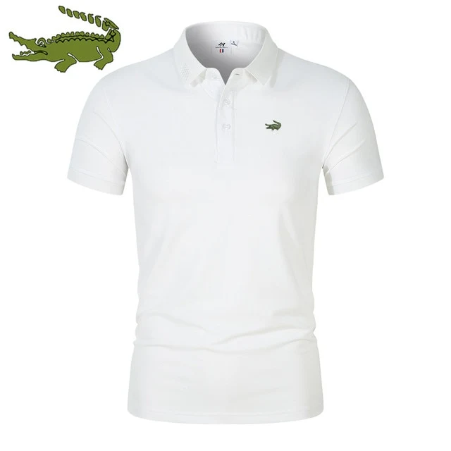 Männer Poloshirt Kontrast Kragen Polo Kurzarm Slim Fit Hemd Polohemd T-Shirt NEU