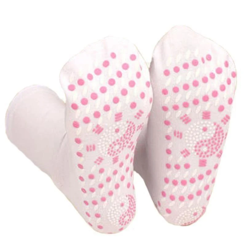 Selbsterwärmende Turmalin-Magnet Socken Therapie Magnetfeldtherapie Fußmassage