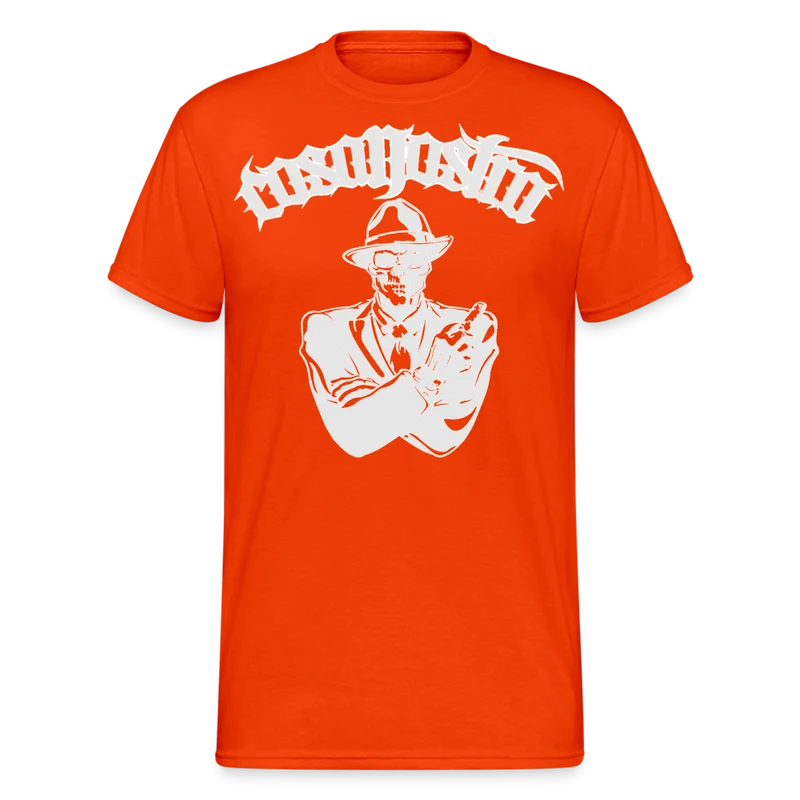 Herren COSA NOSTRA T-Shirt Rundhals Unisex Streetwear Gildan 100% Baumwolle