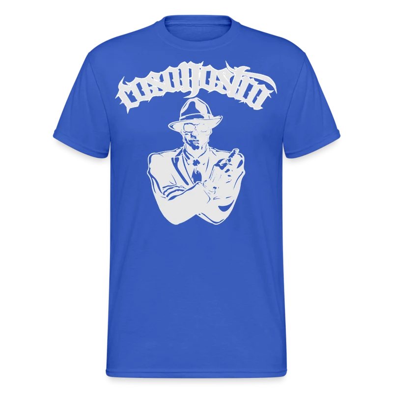 Herren COSA NOSTRA T-Shirt Rundhals Unisex Streetwear Gildan 100% Baumwolle