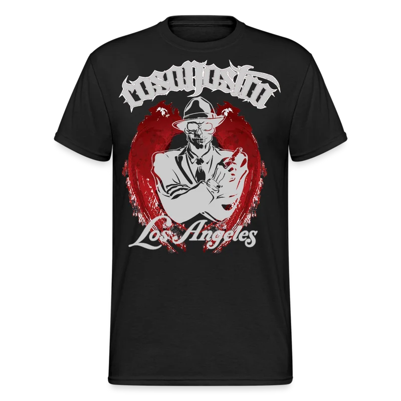 Herren COSANOSTRA T-Shirt Rundhals Unisex Streetwear Gildan 100% Baumwolle