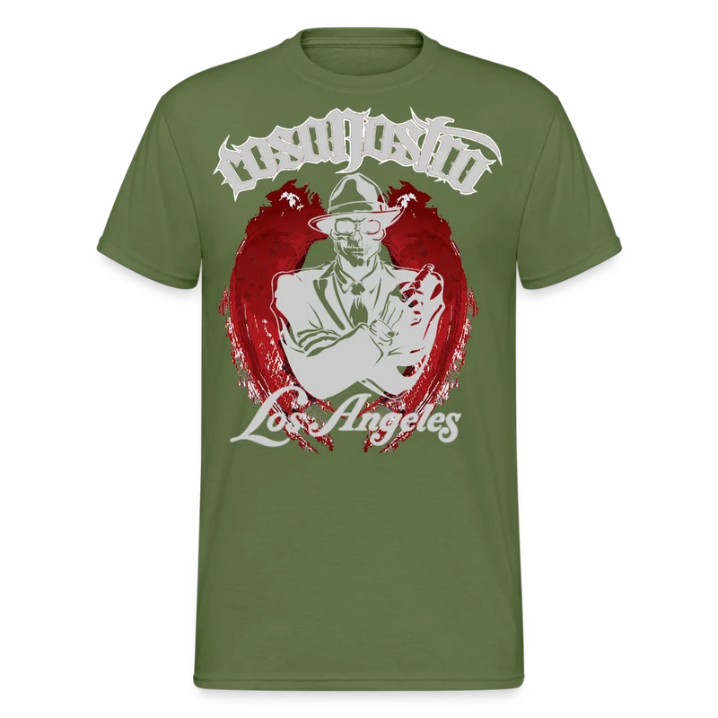 Herren COSANOSTRA T-Shirt Rundhals Unisex Streetwear Gildan 100% Baumwolle