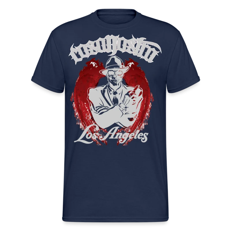 Herren COSANOSTRA T-Shirt Rundhals Unisex Streetwear Gildan 100% Baumwolle