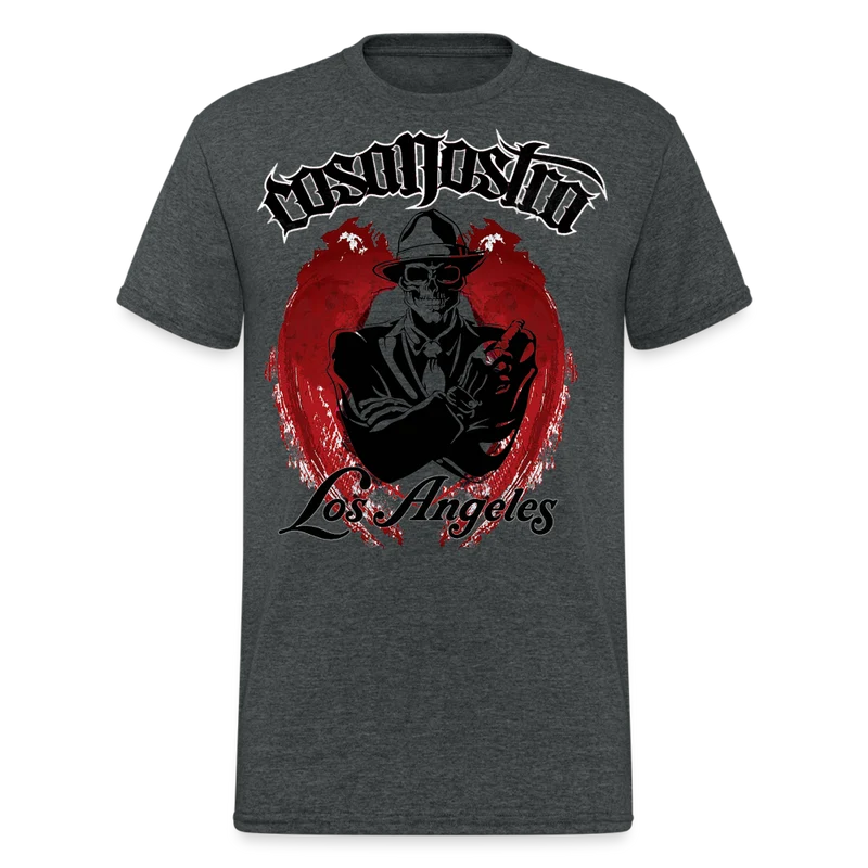 Herren COSA NOSTRA T-Shirt Rundhals Unisex Streetwear Gildan 100% Baumwolle
