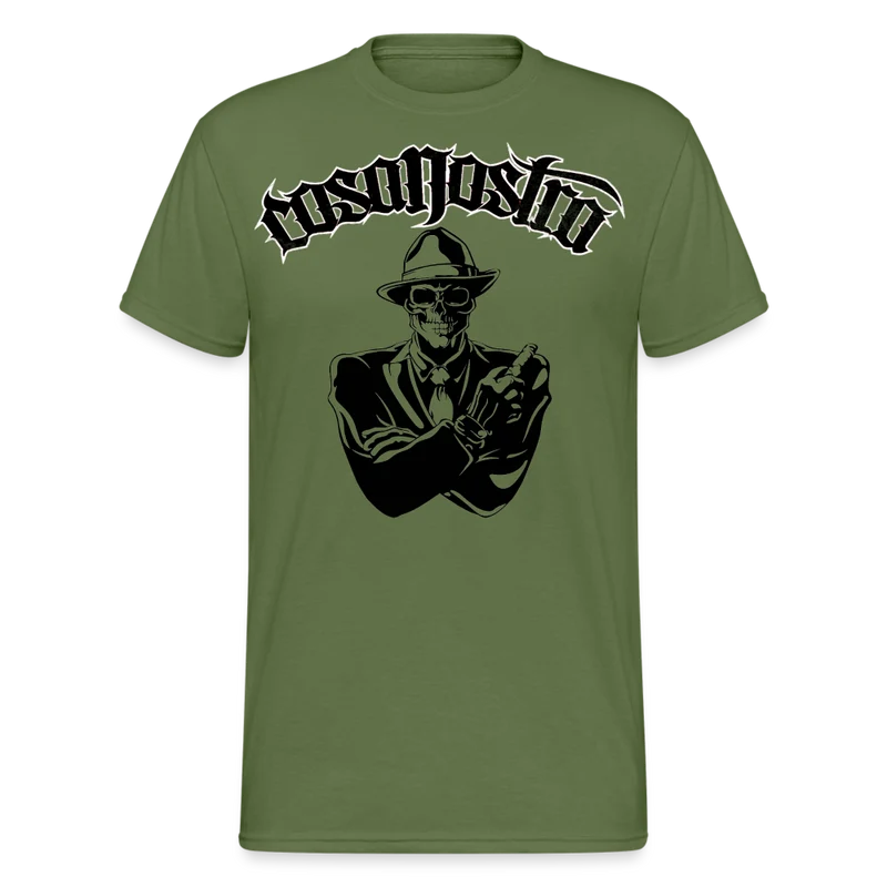 Herren COSANOSTRA T-Shirt Rundhals Unisex Streetwear Gildan 100% Baumwolle