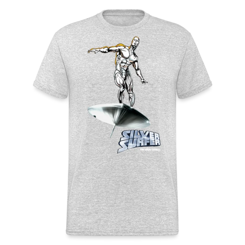 Herren Silver Surfer T-Shirt Rundhals Unisex Streetwear Gildan 100% Baumwolle