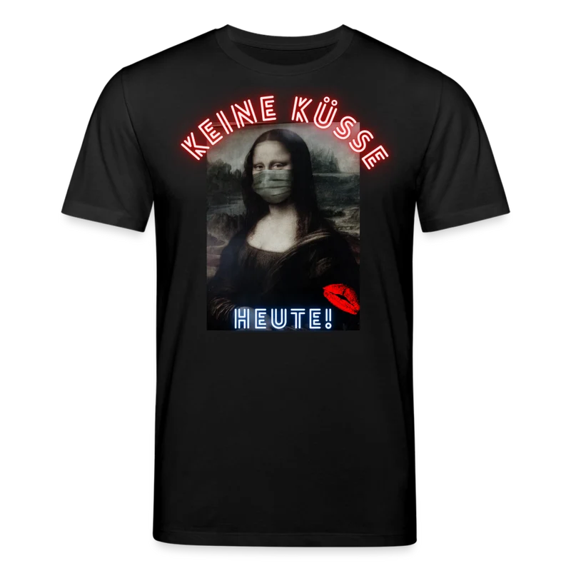 Männer Bio-T-Shirt von Stanley & Stella Heute Keine Küsse