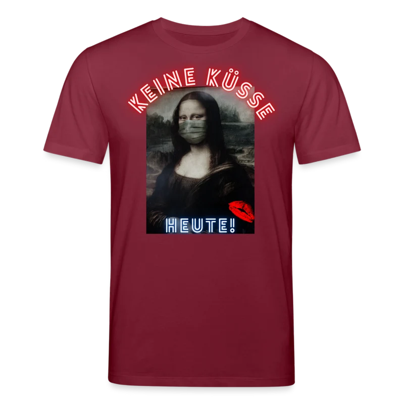 Männer Bio-T-Shirt von Stanley & Stella Heute Keine Küsse