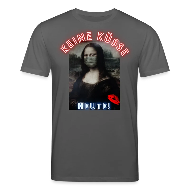 Männer Bio-T-Shirt von Stanley & Stella Heute Keine Küsse