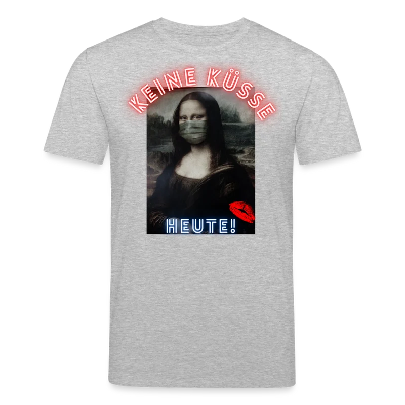 Männer Bio-T-Shirt von Stanley & Stella Heute Keine Küsse