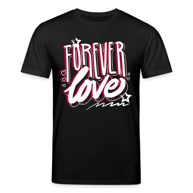 Männer Bio-T-Shirt von Stanley & Stella Forever LOVE
