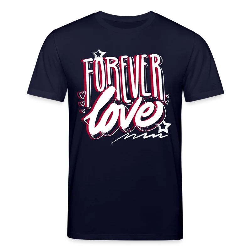 Männer Bio-T-Shirt von Stanley & Stella Forever LOVE