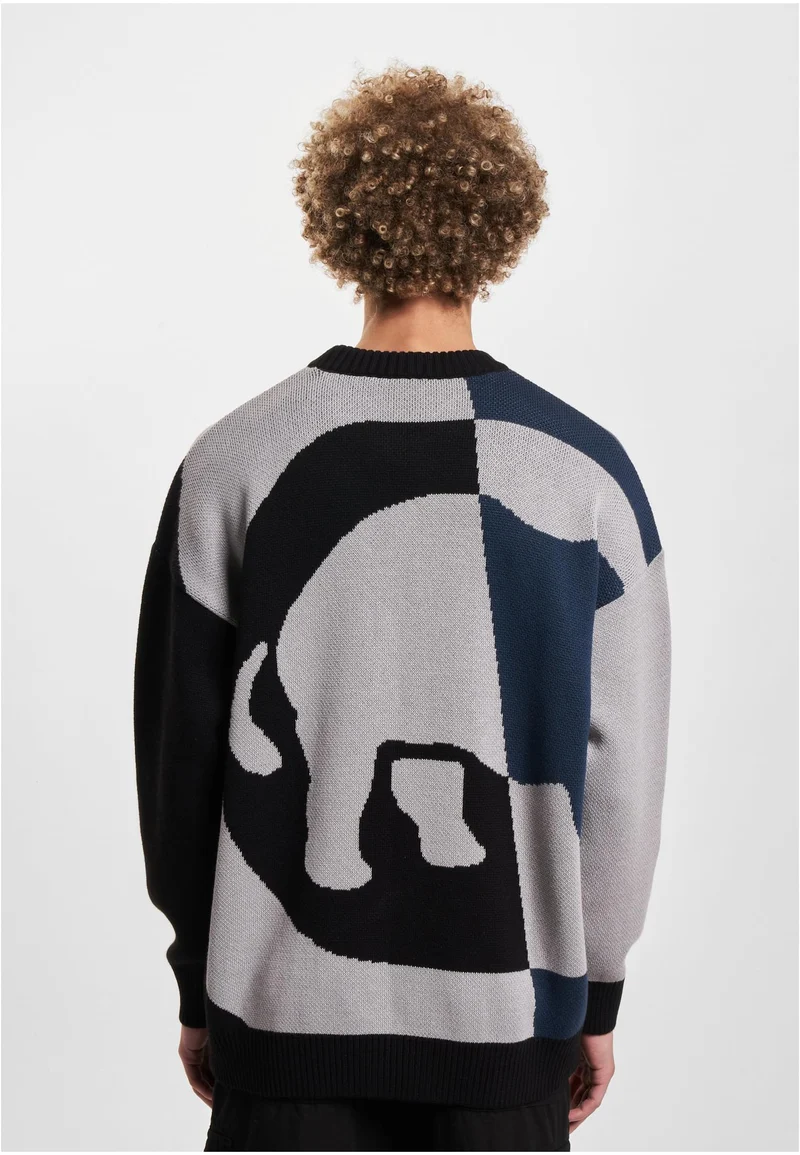 Ecko Unltd Multicolor Logo Crewneck Pullover