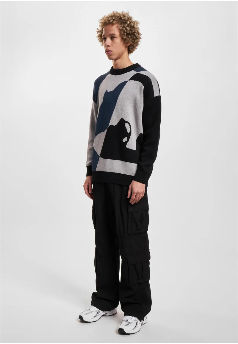 Ecko Unltd Multicolor Logo Crewneck Pullover