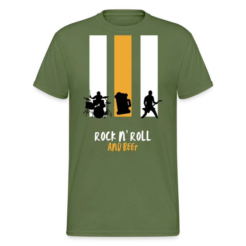 Herren T-Shirt Rundhals Unisex Sommer Streetwear 100% Baumwolle Top