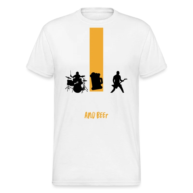 Herren T-Shirt Rundhals Unisex Sommer Streetwear 100% Baumwolle Top