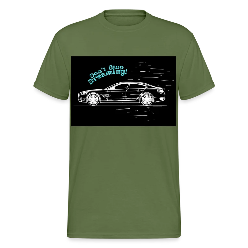 Fashion Herren Gildan Heavy T-Shirt Rundhals Unisex Streetwear