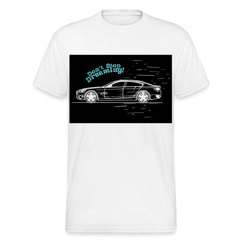 Fashion Herren Gildan Heavy T-Shirt Rundhals Unisex Streetwear