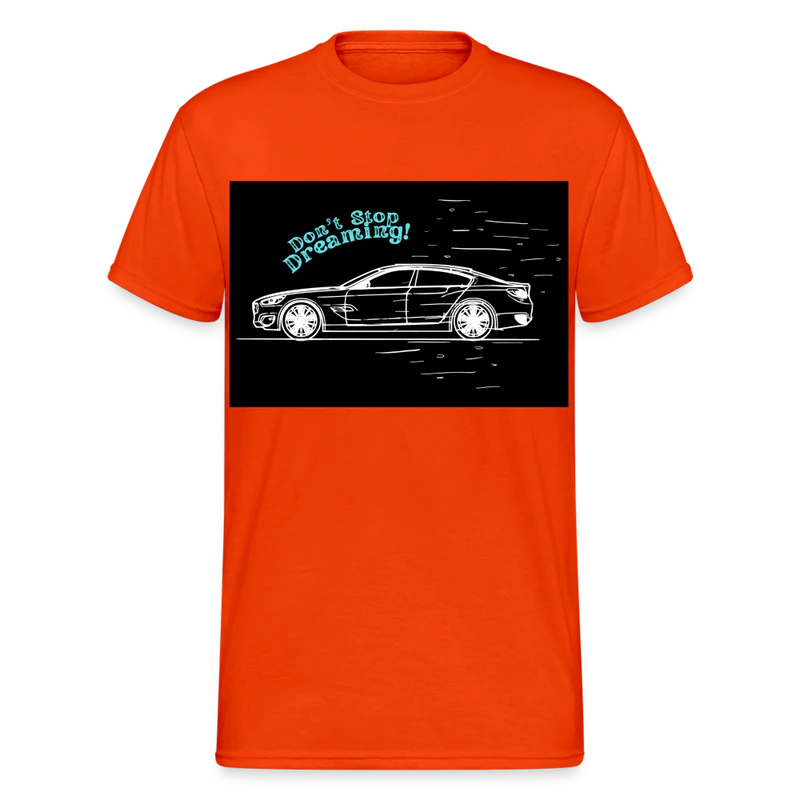 Fashion Herren Gildan Heavy T-Shirt Rundhals Unisex Streetwear
