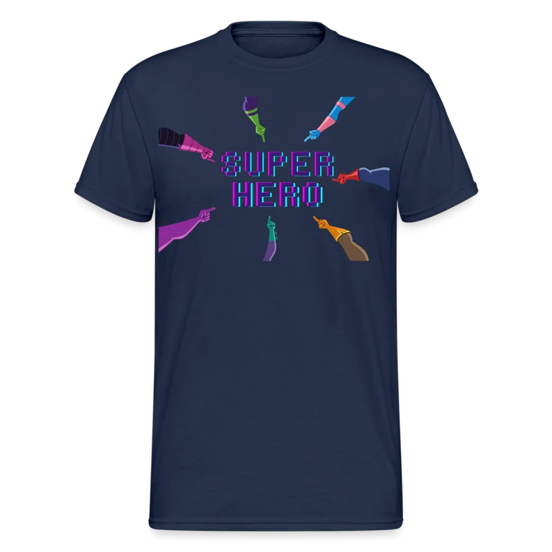 Fashion Herren Gildan Heavy T-Shirt Rundhals Unisex Streetwear