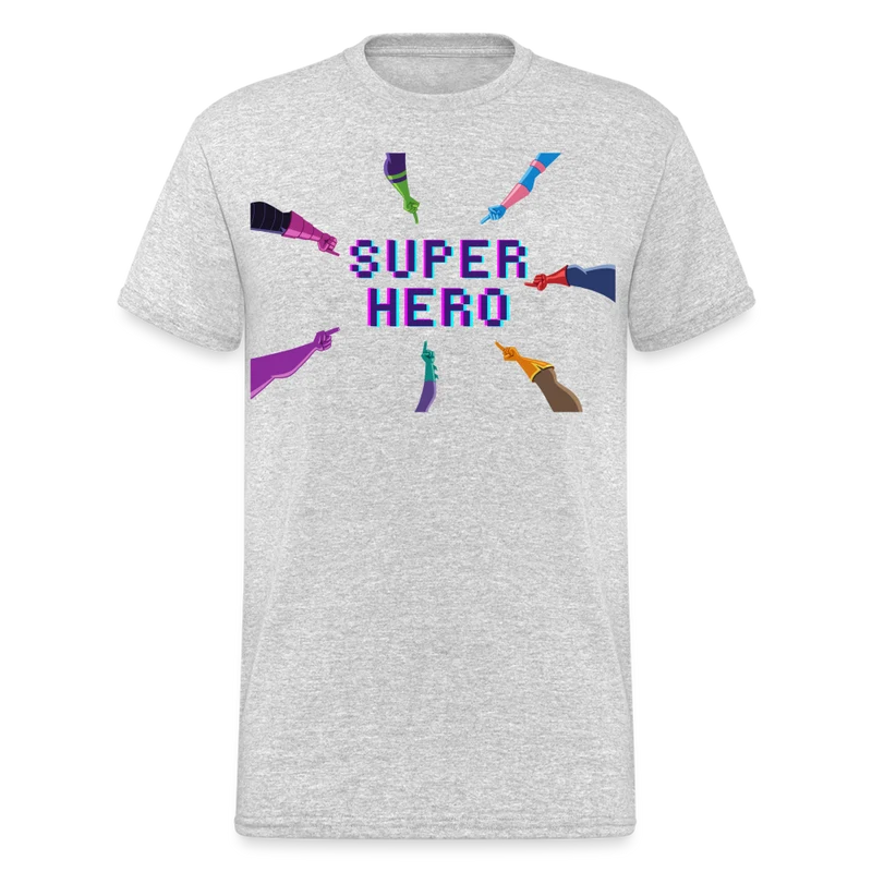 Fashion Herren Gildan Heavy T-Shirt Rundhals Unisex Streetwear