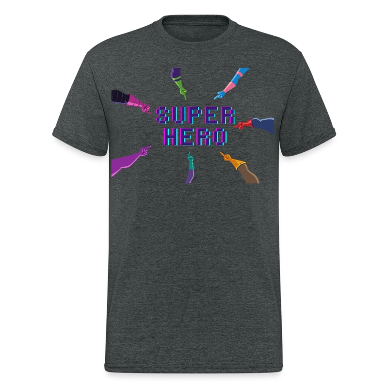 Fashion Herren Gildan Heavy T-Shirt Rundhals Unisex Streetwear