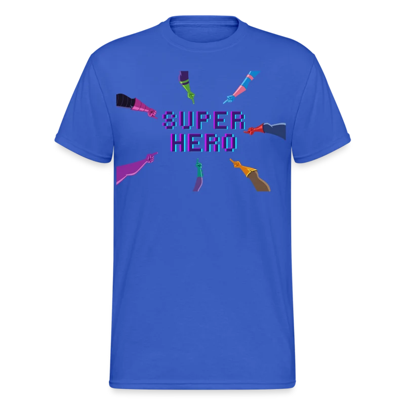 Fashion Herren Gildan Heavy T-Shirt Rundhals Unisex Streetwear