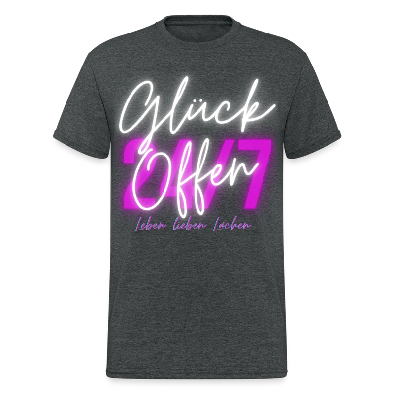 Herren T-Shirt Rundhals Unisex Fashion Streetwear Top 100% Baumwolle Hemd