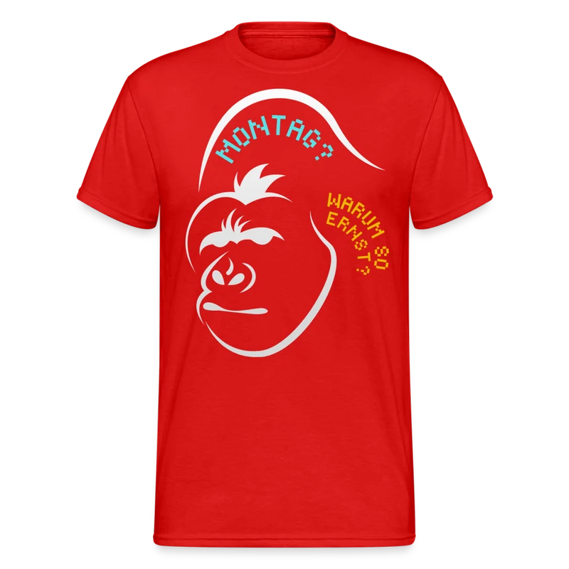 Fashion Herren Gildan Heavy T-Shirt Rundhals Unisex Streetwear