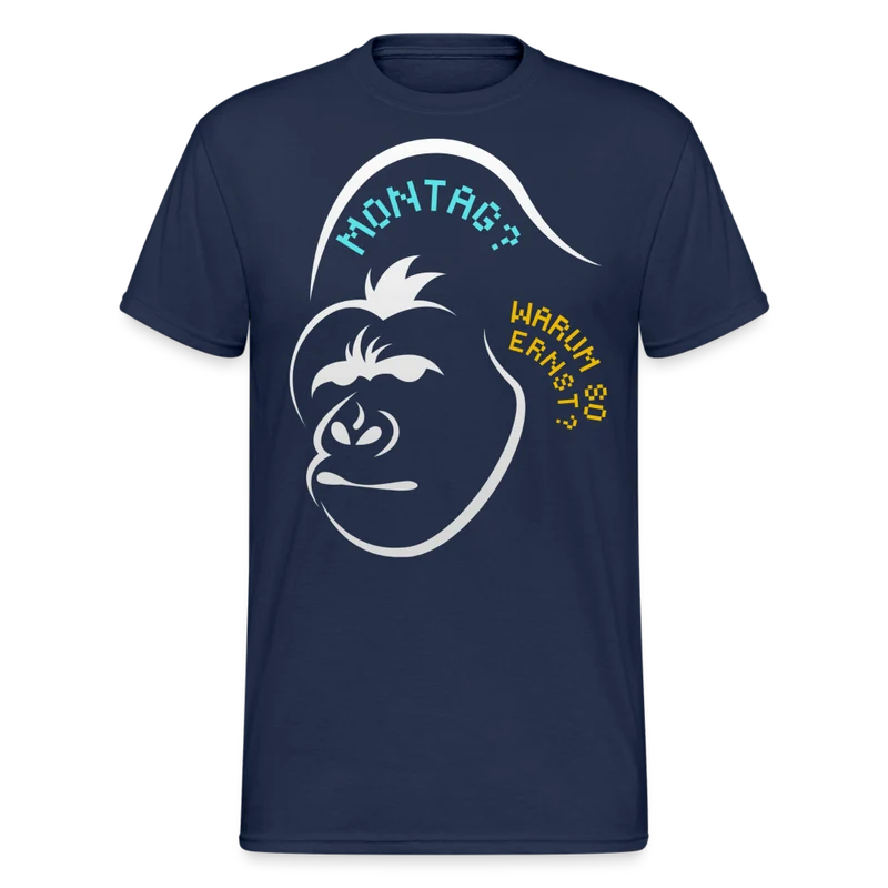 Fashion Herren Gildan Heavy T-Shirt Rundhals Unisex Streetwear