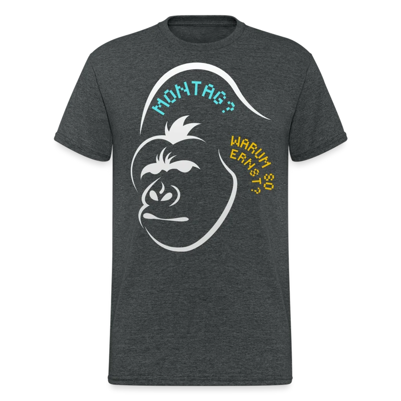 Fashion Herren Gildan Heavy T-Shirt Rundhals Unisex Streetwear