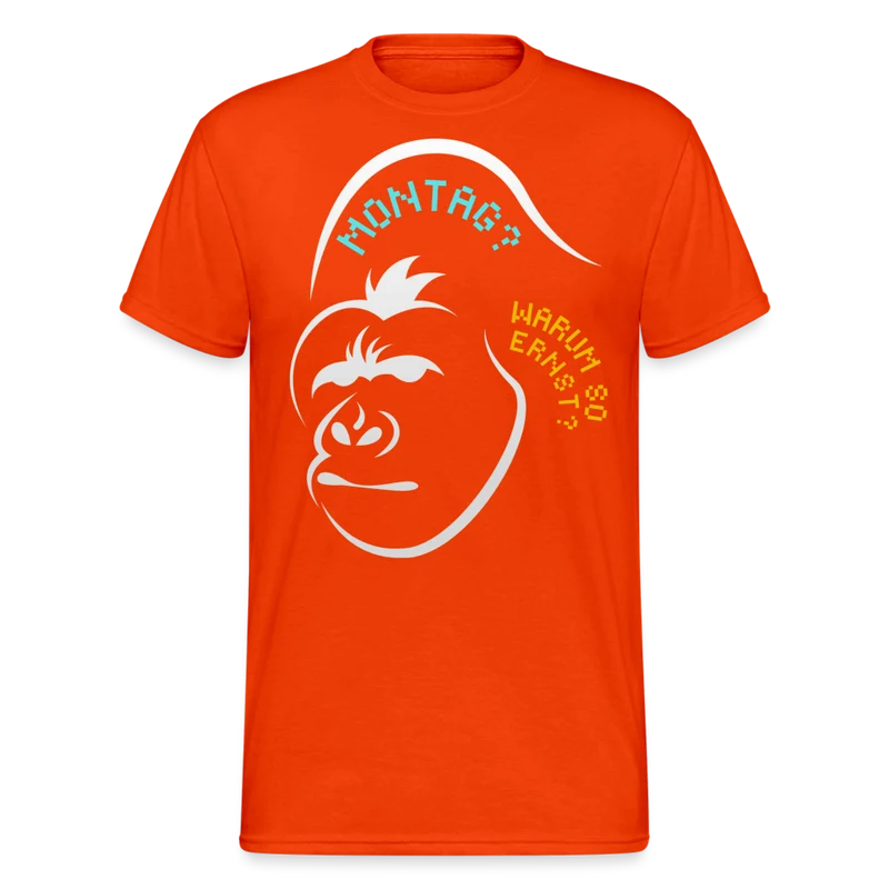Fashion Herren Gildan Heavy T-Shirt Rundhals Unisex Streetwear
