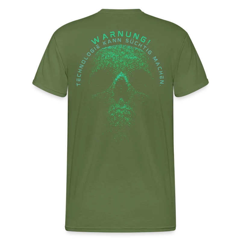 Fashion Herren Skull Gildan Heavy T-Shirt Rundhals Unisex Streetwear