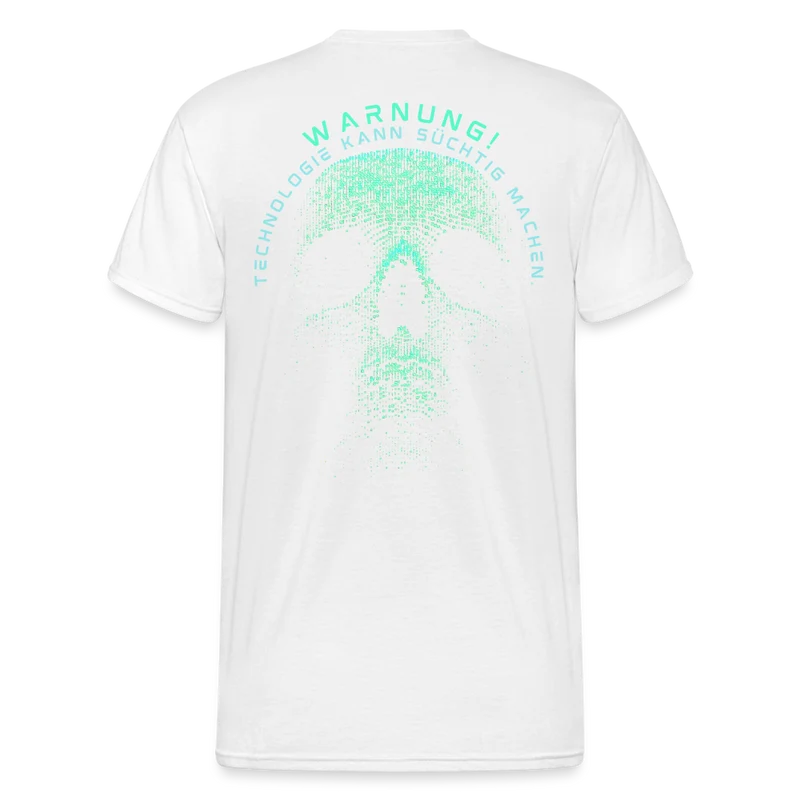 Fashion Herren Skull Gildan Heavy T-Shirt Rundhals Unisex Streetwear