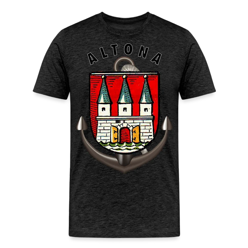 Männer Fashion Hamburg ALTONA T-Shirt Rundhals Unisex Streetwear