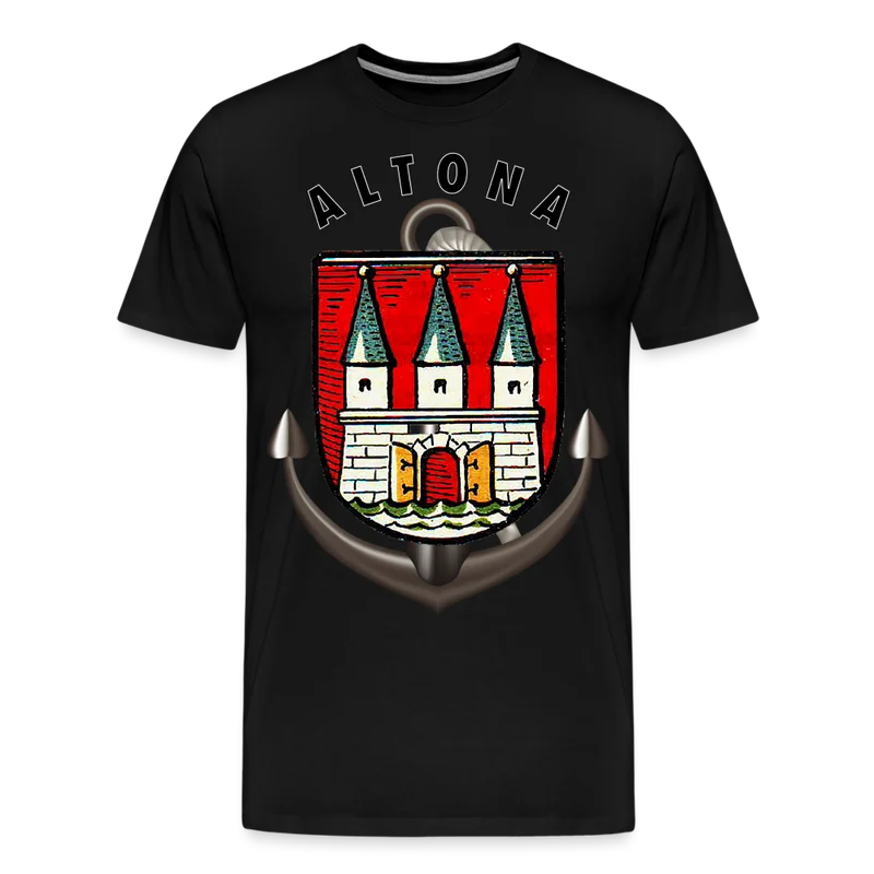 Männer Fashion ALTONA T-Shirt Rundhals Unisex Streetwear