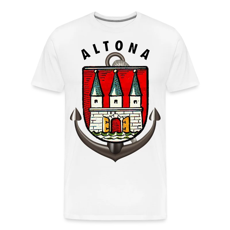 Männer Fashion ALTONA T-Shirt Rundhals Unisex Streetwear