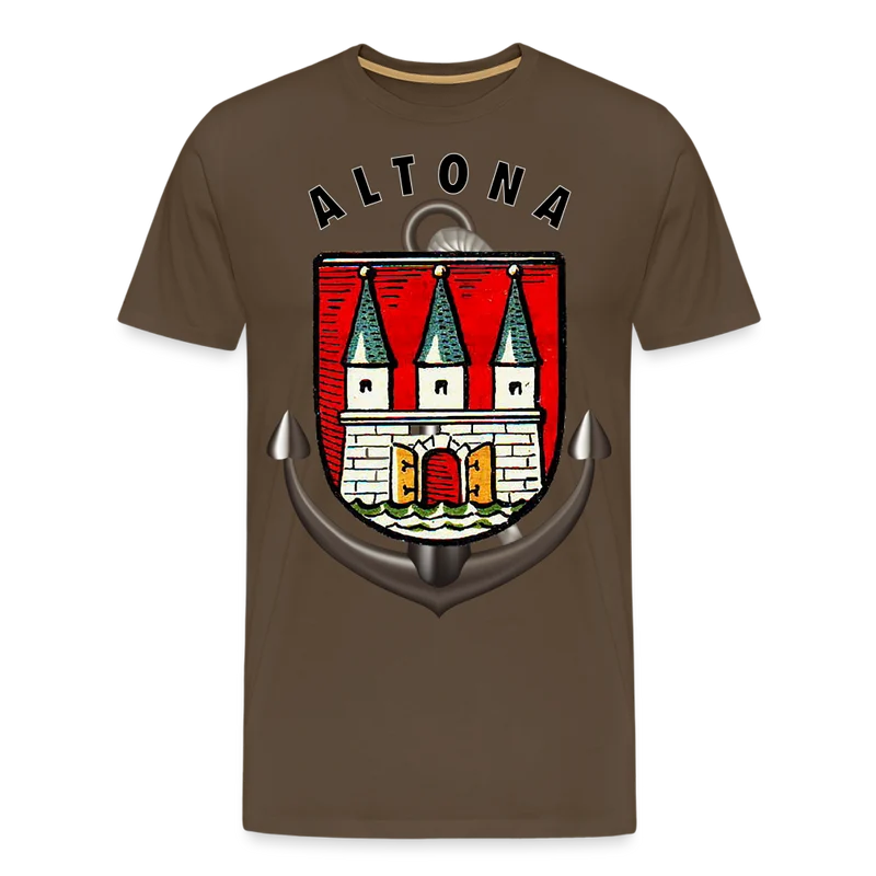 Männer Fashion ALTONA T-Shirt Rundhals Unisex Streetwear