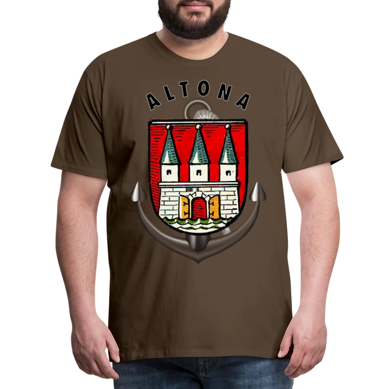 Männer Fashion ALTONA T-Shirt Rundhals Unisex Streetwear
