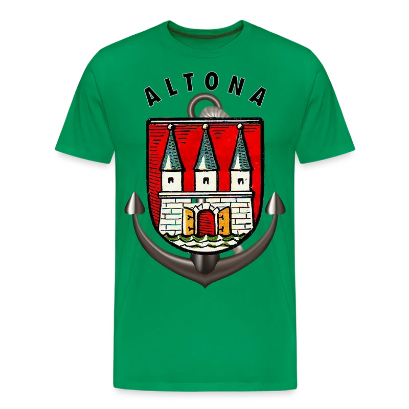 Männer Fashion ALTONA T-Shirt Rundhals Unisex Streetwear