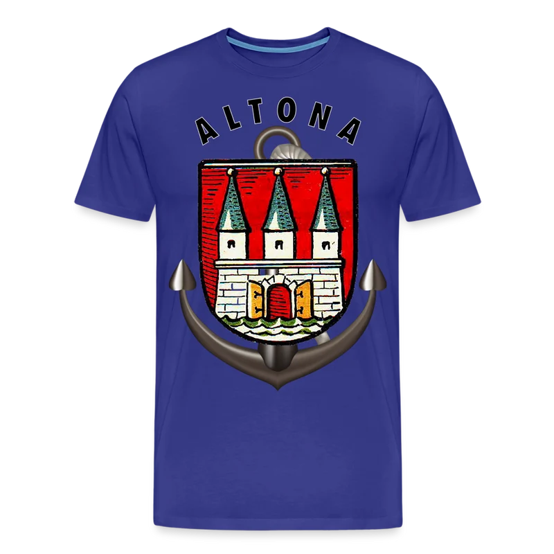 Männer Fashion ALTONA T-Shirt Rundhals Unisex Streetwear
