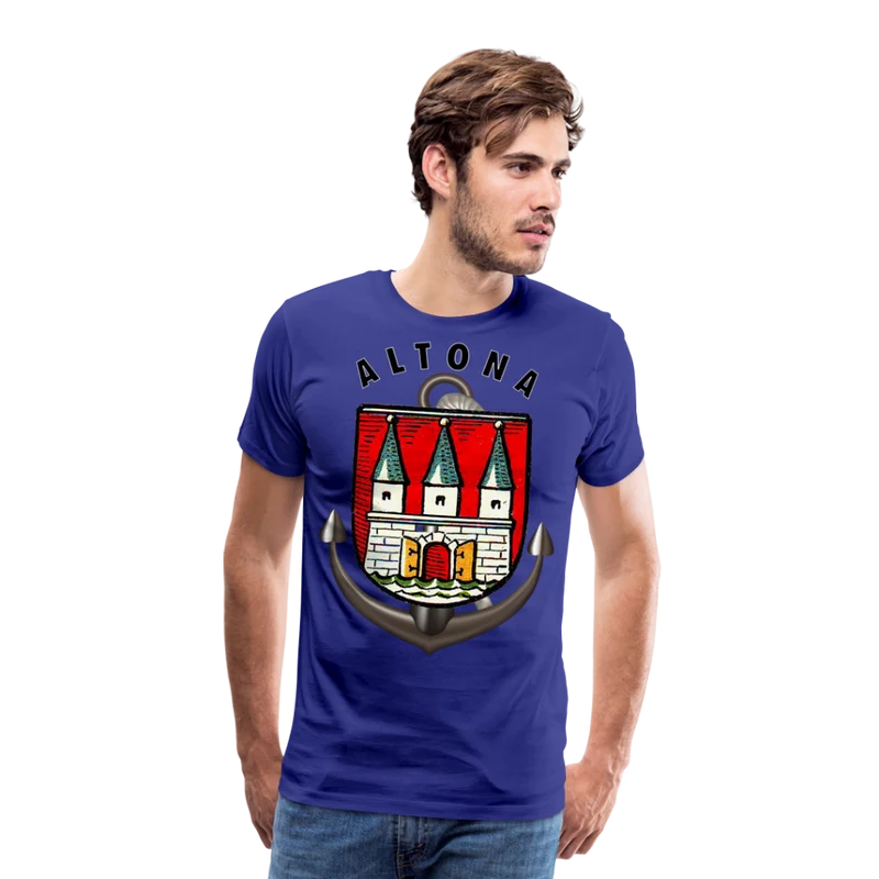 Männer Fashion ALTONA T-Shirt Rundhals Unisex Streetwear