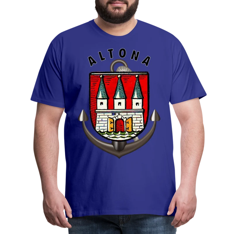 Männer Fashion ALTONA T-Shirt Rundhals Unisex Streetwear