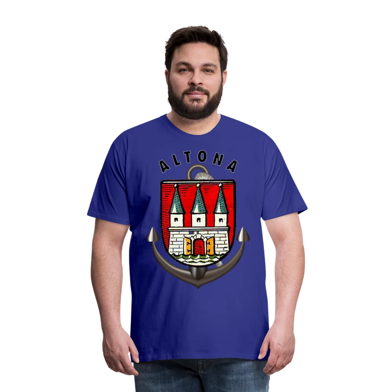 Männer Fashion ALTONA T-Shirt Rundhals Unisex Streetwear