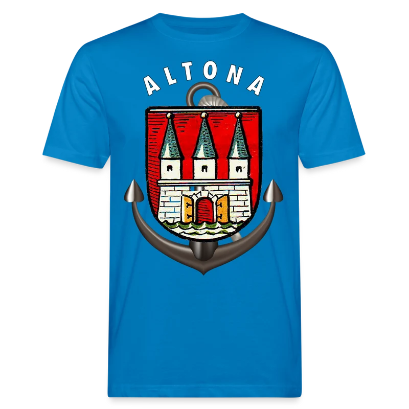 Männer Bio-T-Shirt ALTONA Rundhals Unisex Streetwear