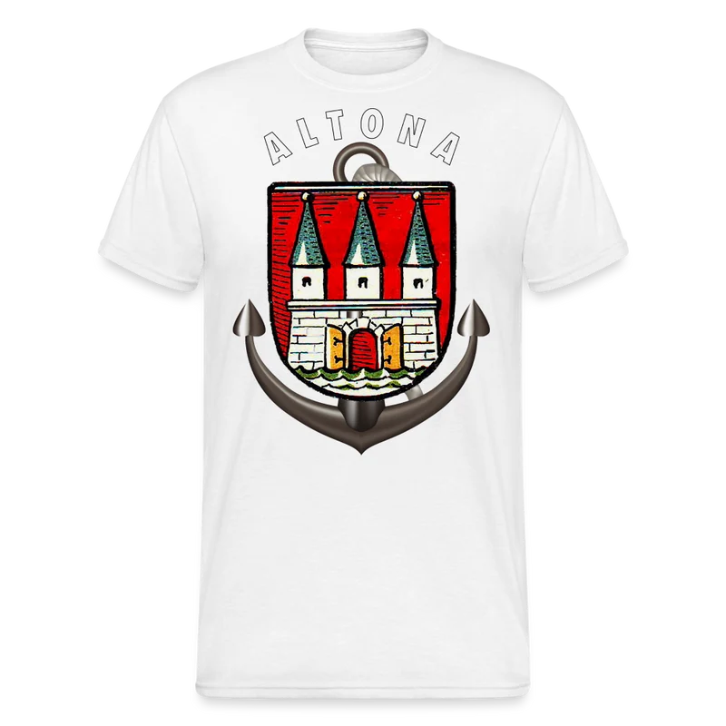 Männer Fashion ALTONA T-Shirt Rundhals Unisex Streetwear