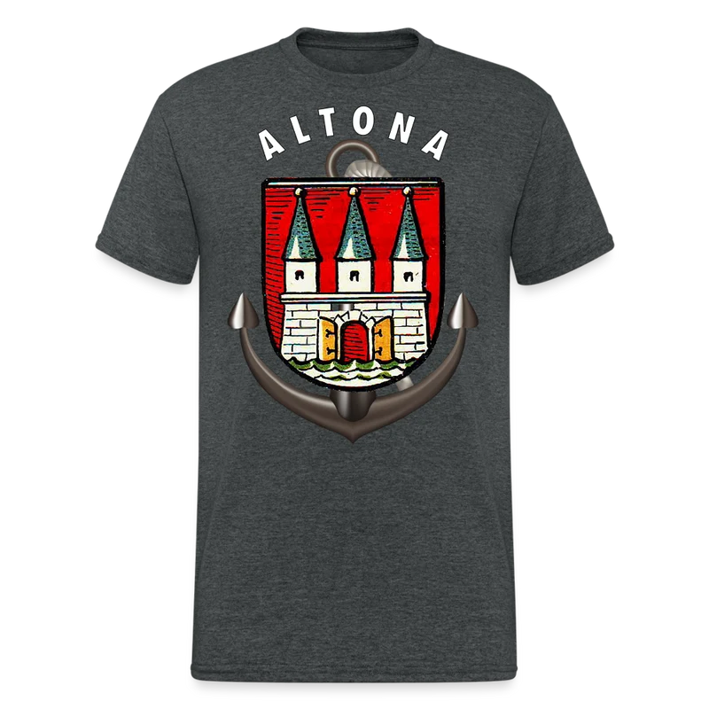 Männer Fashion ALTONA T-Shirt Rundhals Unisex Streetwear