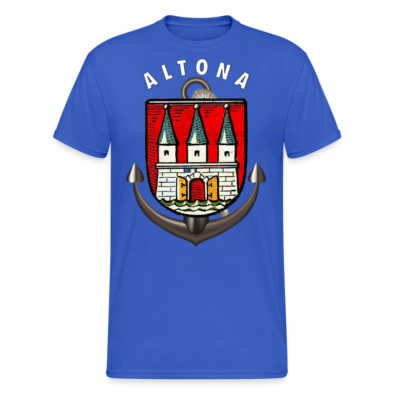 Männer Fashion ALTONA T-Shirt Rundhals Unisex Streetwear