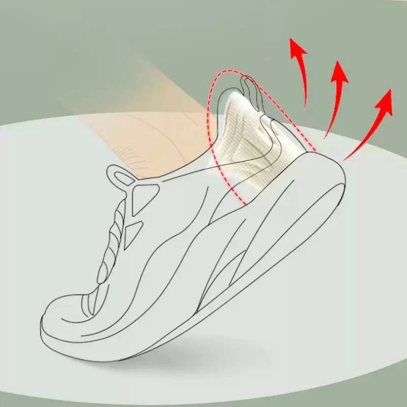 1 Paar Fersenpolster Anti-Slip Fersenhalter Fersenschutz Schuh-Polster Fersenkissen